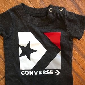 NWOT - Newborn Converse bodysuit